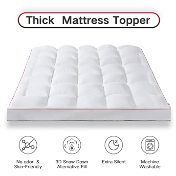 Homemate Queen Mattress Topper for Luxurious Sleep