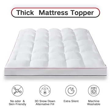 Homemate Queen Mattress Topper for Luxurious Sleep