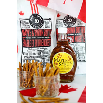 Pop Daddy Gourmet Pretzel Sticks, Maple Brown Butter Flavor