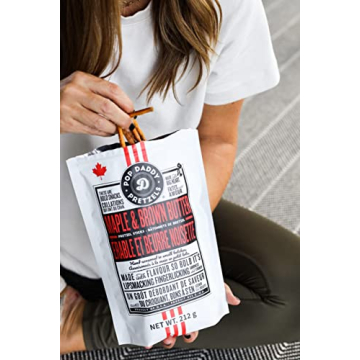 Pop Daddy Gourmet Pretzel Sticks, Maple Brown Butter Flavor