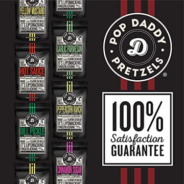 Pop Daddy Gourmet Pretzel Sticks, Maple Brown Butter Flavor