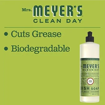 MRS. MEYER'S CLEAN DAY Liquid Dish Soap, Biodegradable Formula, Limited Edition Iowa Pine, 16 fl. oz - Pack of 3
