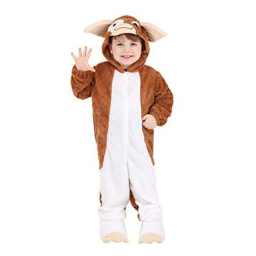 Fun Costumes Toddler Gremlins Gizmo Furry Onesie Outfit for Boys and Girls Halloween & Dress-Up 2T M...