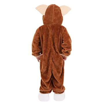 Fun Costumes Toddler Gremlins Gizmo Furry Onesie Outfit for Boys and Girls Halloween & Dress-Up 2T Multicolor