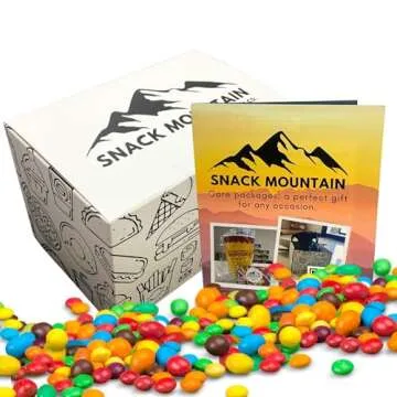 Snack Mountain Care Package Variety Snack Kit Gift Box Back to School Gift Basket Snack Food Gifts for Office Teens Ultimate Treat Box for Adults & Kids Variety Pack Candy Gift Basket Movie Night Bundle Set College Guys Girls