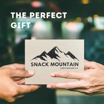 Snack Mountain Care Package Variety Snack Kit Gift Box Back to School Gift Basket Snack Food Gifts for Office Teens Ultimate Treat Box for Adults & Kids Variety Pack Candy Gift Basket Movie Night Bundle Set College Guys Girls