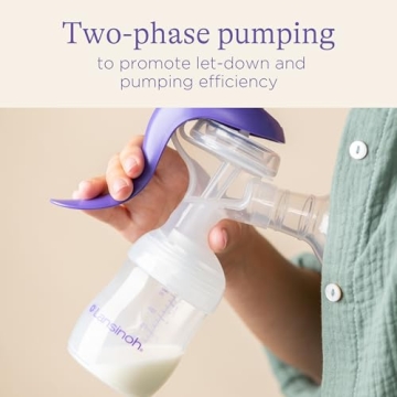 Lansinoh Manual Breast Pump for Efficient Milk Expression