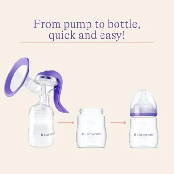 Lansinoh Manual Breast Pump for Efficient Milk Expression