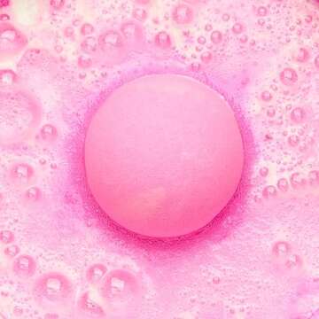 Da Bomb Bath Barbie Vintage Pink Bath Bomb - Cotton Candy fragrance - Surprise inside - 7oz - Made in USA