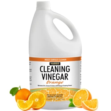 HARRIS Cleaning Vinegar All Purpose Household Surface Cleaner - 128oz (Orange)