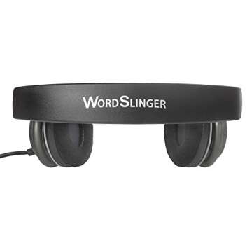 ECS WordSlinger USB Transcription Headset with Superior Audio