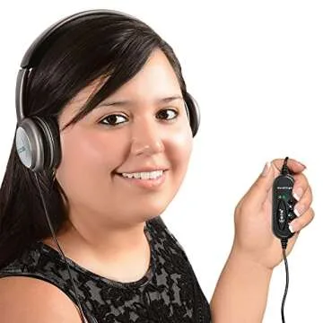 ECS WordSlinger USB Transcription Headset with Superior Audio