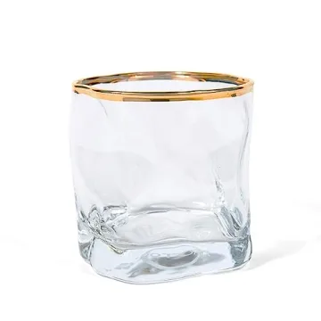 Protona Stemless Wine Glasses Set of 4 Stylish and Durable