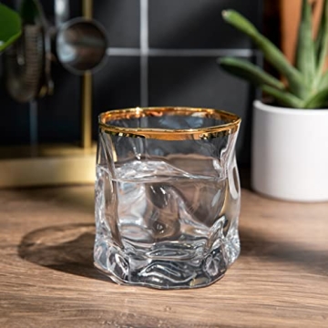 Protona Stemless Wine Glasses Set of 4 Stylish and Durable