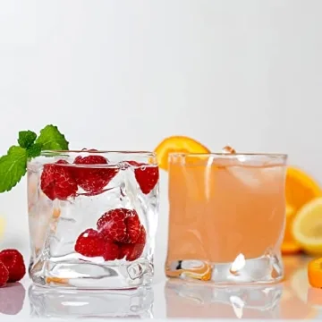 Protona Stemless Wine Glasses Set of 4 Stylish and Durable