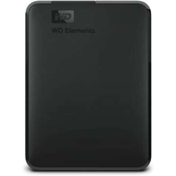WD 4TB Elements Portable External Hard Drive