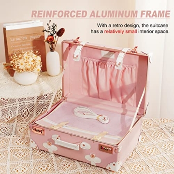 urecity Vintage Cute Carry-on Overnight Case - Stylish & Practical