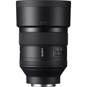Sony FE 85mm f/1.4 GM Lens with Accessories Bundle (3 Piece Filter Kit and More)