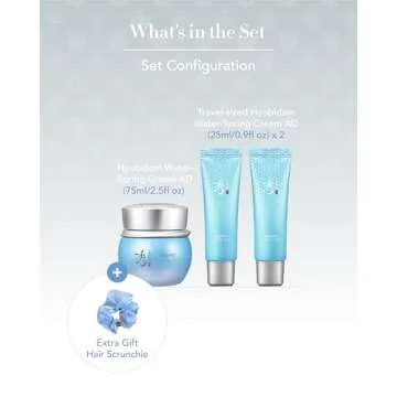Sooryehan Water Spring Cream AD Amazon Set (Amazon Set, 4.2fl oz) - Korean Moisturizer Skincare for Deep Hydration Boost & Elasticity by LG Beauty. Fermented Ginseng, Hyaluronic Acid, Amino Acid.