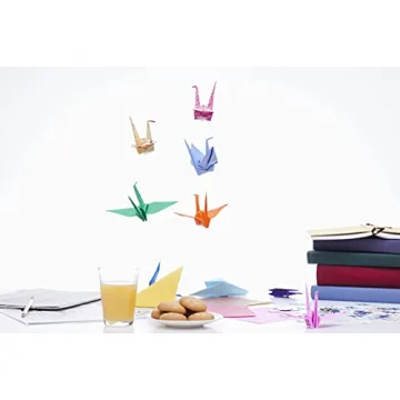 200 Double Sided Origami Paper - 20 Colors - Easy Fold