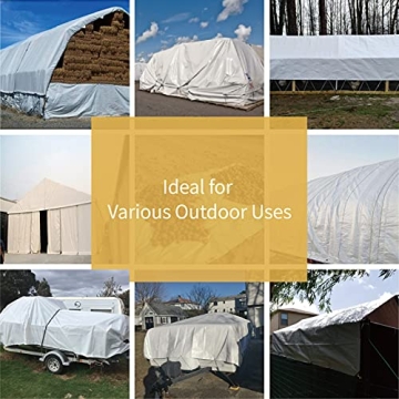 GUARD SHIELD Heavy Duty Waterproof Tarp 12x16 Feet