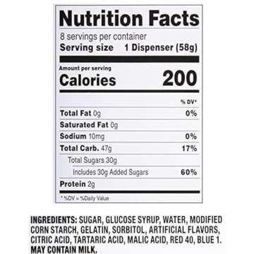 Push Pop Pop-Its Gummy Candy - 8 Count Gummy Candy With Fun, Portable Containers - Fruity Delicious Flavors - Party Favors & Party Candy for Kids - Bulk Assortment of Sweet Gummy Candy