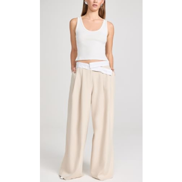 Lioness Women's Desire Pants in Oyster Tan for Stylish Comfort