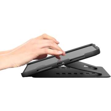 Zugu Case for iPad Pro 11 (M4) 2024, Slim Protective Cover with Apple Pencil Holder, Auto Wake/Sleep, Multiple Viewing Angles, iPad Pro 11 Inch Cover, Phone Protector, Desert Rose