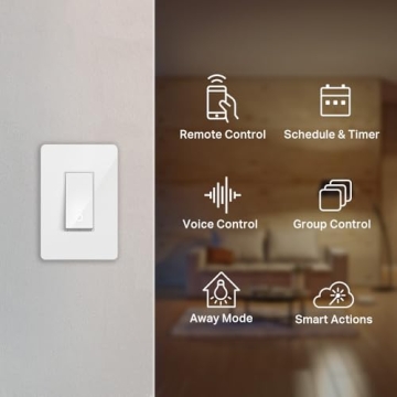 Kasa Smart Light Switch HS200 for Home Automation and Remote Access