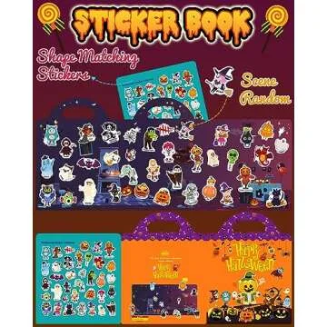 Benresive Reusable Sticker Books for Kids 2-4, Sticker Books for Toddlers 1-3, Toddler Sticker Book ...