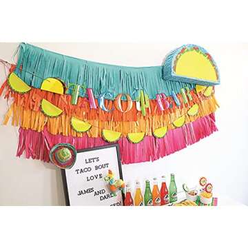 Vibrant Fun Express Fiesta Garland for Any Celebration