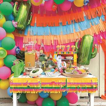 Vibrant Fun Express Fiesta Garland for Any Celebration