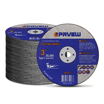 PRVEW 3" Cut Off Wheels - Quality Metal Cutting Discs