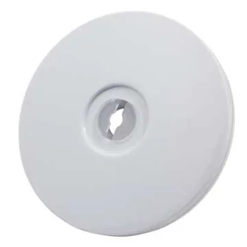 Rierdge 2 Pack 4 inch Lazy Susan Turntable - White Acrylic Ball Bearing Rotating Tray for Cake, Spice Rack - Perfect for Kitchen Pantry with 360˚Rotation