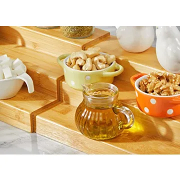 RoyalHouse Bamboo Spice Rack Organizer - Eco-Friendly and Stylish
