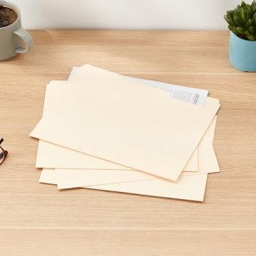 High-Quality Manila File Folders with 1/3-Cut Tabs