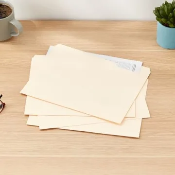 High-Quality Manila File Folders with 1/3-Cut Tabs