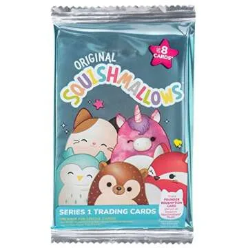 Squishmallows Series 1 Trading Cards 24-Pack for All Ages