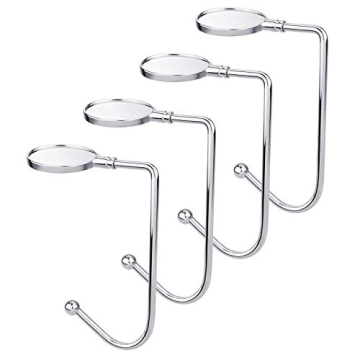 Komotu 4 Pieces Christmas Stocking Holders Mantel Hooks Hanger Christmas Safety Hang Grip Stockings ...