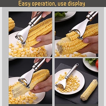 2PCS Corn Cutter Tool - Premium Stainless Steel Stripper