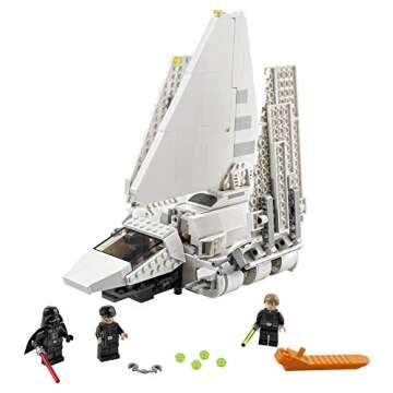 LEGO Star Wars Imperial Shuttle 75302 Building Kit; Awesome Building Toy for Kids Featuring Luke Sky...