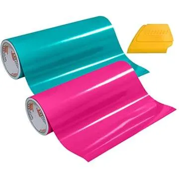 ORACAL 651 Multi-Color Vinyl Starter Kit: Turquoise & Pink 2-Roll Pack