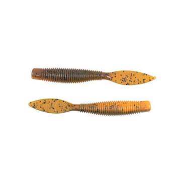 Missile Baits Ned Bomb - Green Pumpkin/Orange Laminate - Unique Floating Lure for Lasting Performanc...