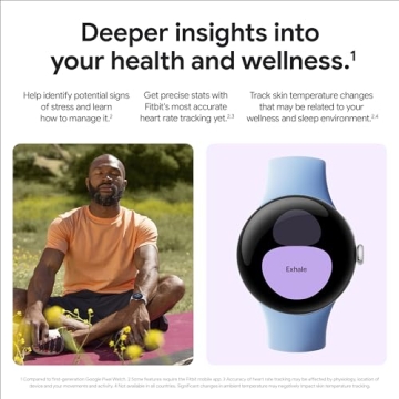 Google Pixel Watch 2 - Health & Safety Features
