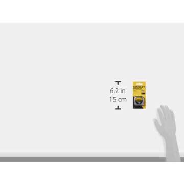 STANLEY PowerLock Tape Measure - Durable & Compact 10-Ft