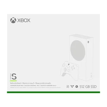 Xbox Series S - All Digital Gaming Console - 512GB SSD - Includes Wireless Controller - 120FPS (Rene...
