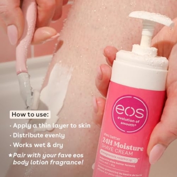 eos Shea Better Shaving Cream for Women - Hydrating Duo