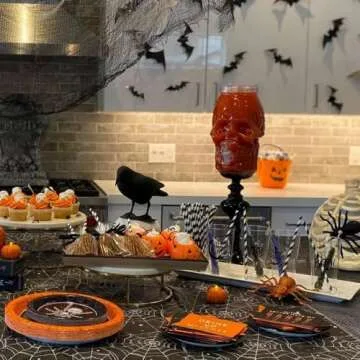 Spooky Skull Clear Drink Dispenser - 1 Gallon