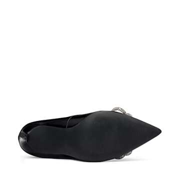 DREAM PAIRS Women's High Heels for Women Classic Pointed Closed Toe Heels Sexy Sparkly Rhinestone Stiletto Pumps Elegant Versatile Wedding Bridal Party Dress Shoes