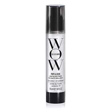 COLOR WOW Pop + Lock High Gloss Finish – Frizz Control Serum | Prevent Color Fade, Seal Split Ends...